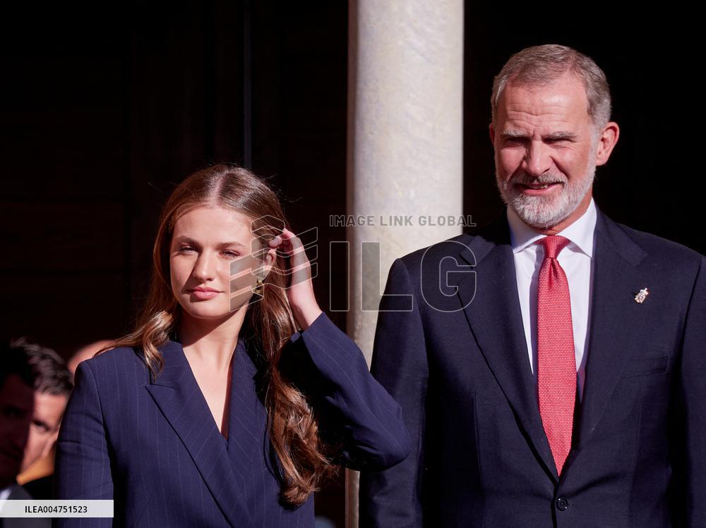 Spanish Royals Visit Navarra - Day 1