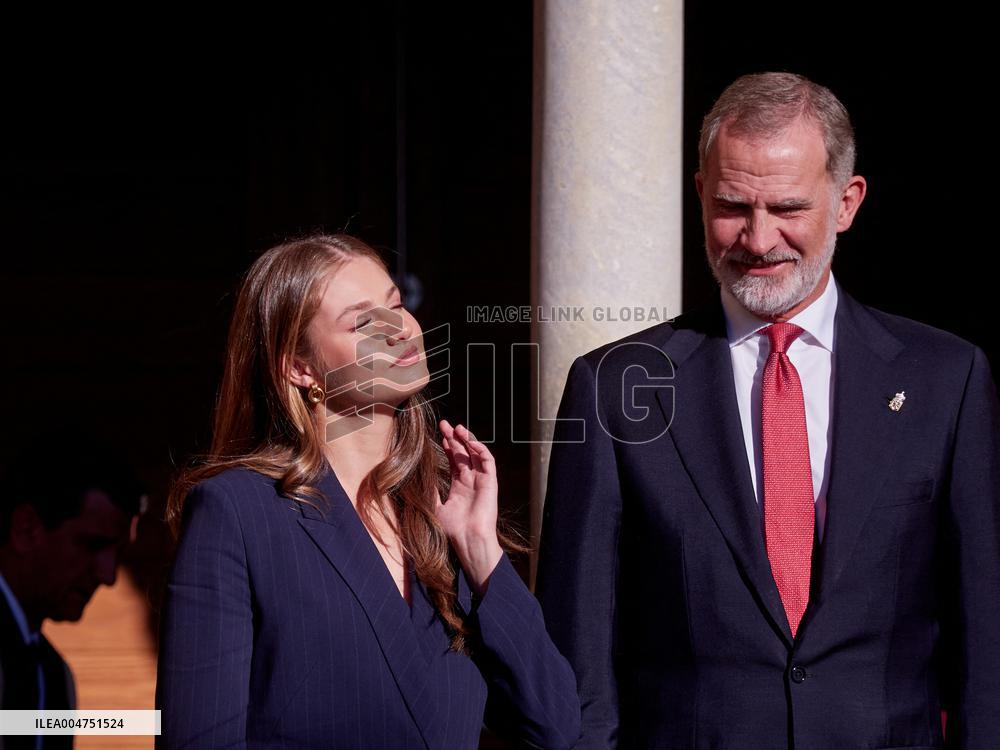Spanish Royals Visit Navarra - Day 1