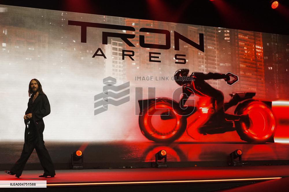 Jared Leto in 'Tron:Ares' preview at Comic-Con Malaga