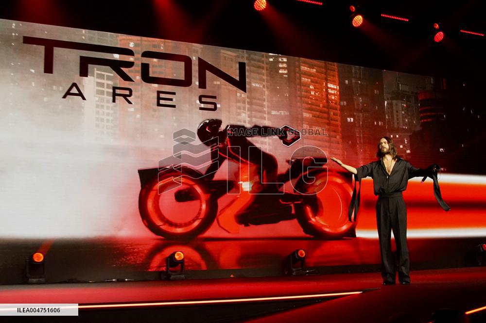 Jared Leto in 'Tron:Ares' preview at Comic-Con Malaga