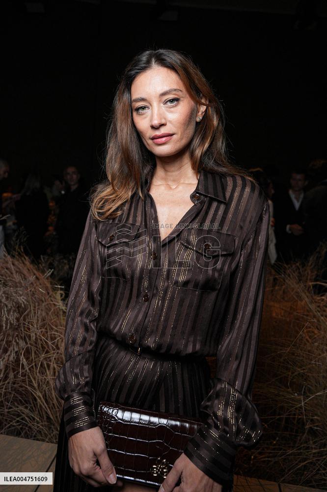 MFW - Guests At Luisa Spagnoli Fashion Show