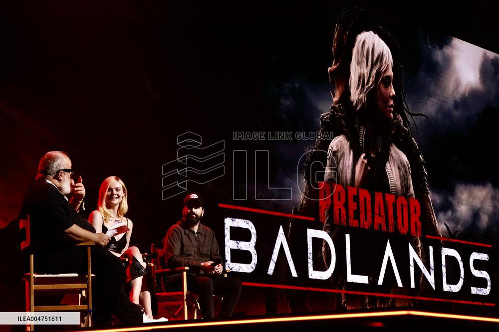 Malaga Comic-Con - Elle Fanning in 'Predator: Badlands' Preview