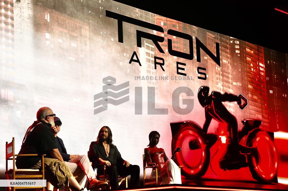 Jared Leto in 'Tron:Ares' preview at Comic-Con Malaga
