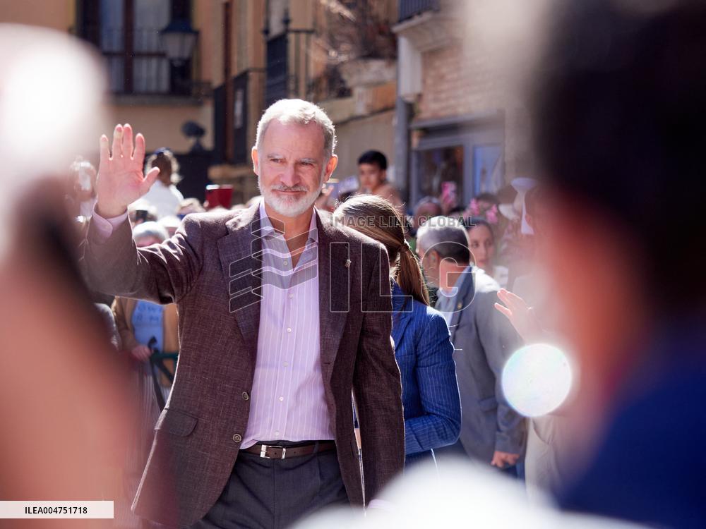 Spanish Royals Visit Navarra - Day 2