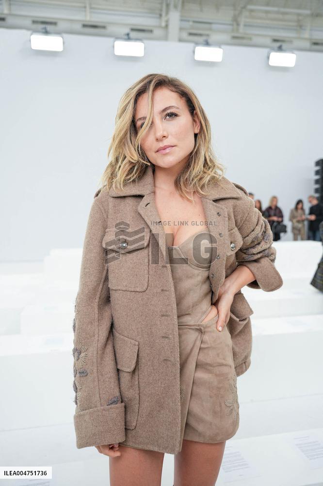 MFW - Guests At Ermanno Scervino Fashion Show
