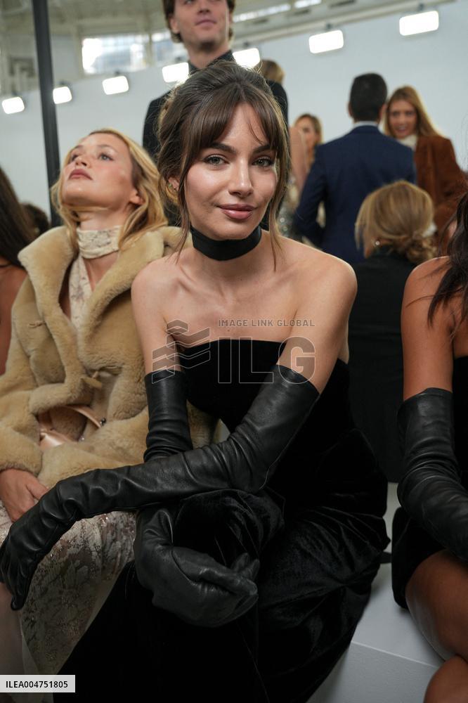 MFW - Guests At Ermanno Scervino Fashion Show