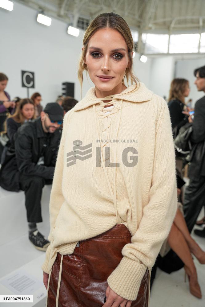 MFW - Guests At Ermanno Scervino Fashion Show