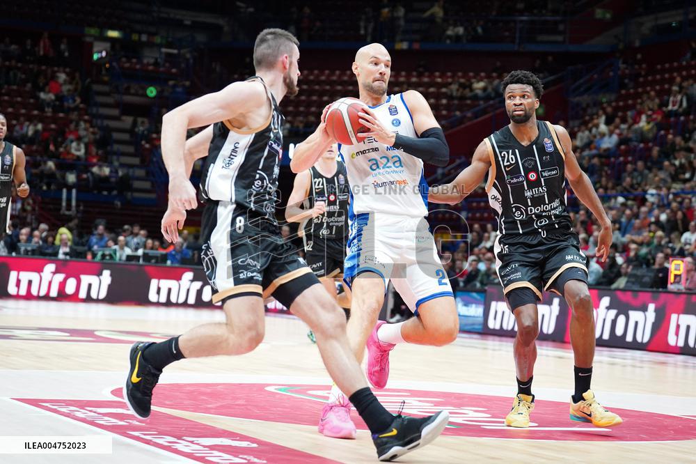 BASKET - Supercoppa Italiana - Semifinal - Dolomiti Energia Trentino vs Germani Brescia