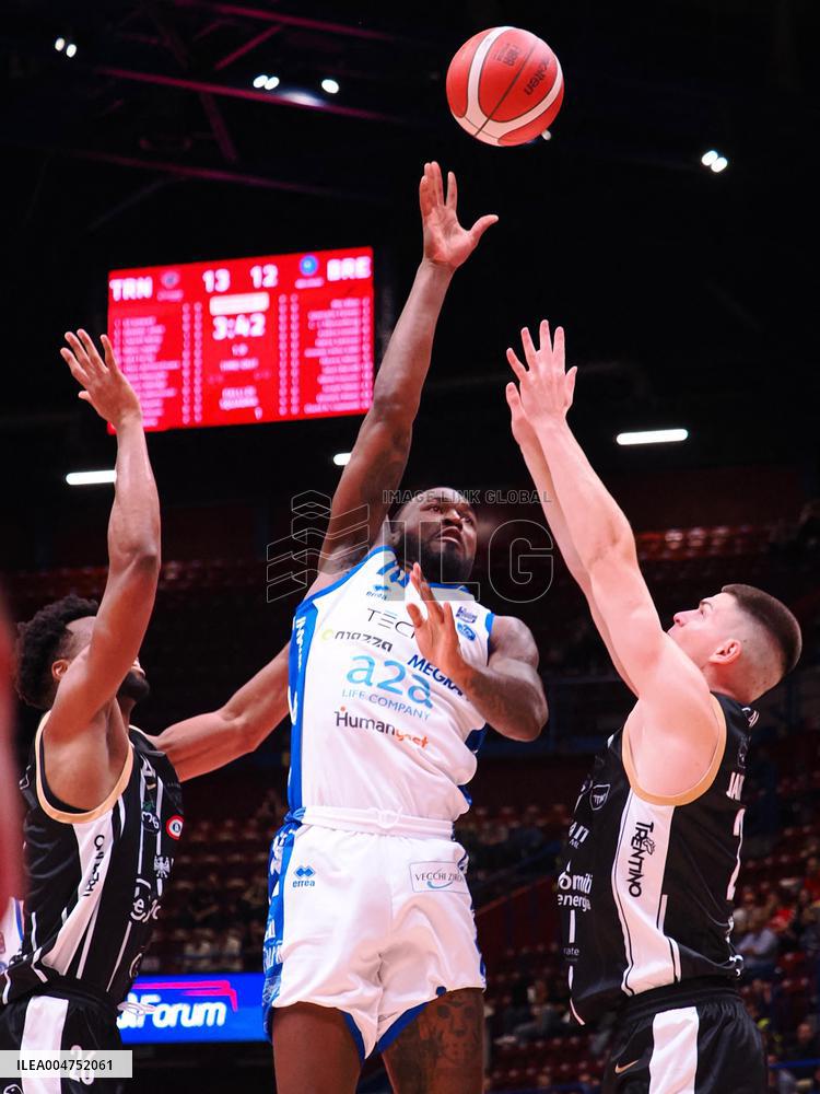 BASKET - Supercoppa Italiana - Semifinal - Dolomiti Energia Trentino vs Germani Brescia