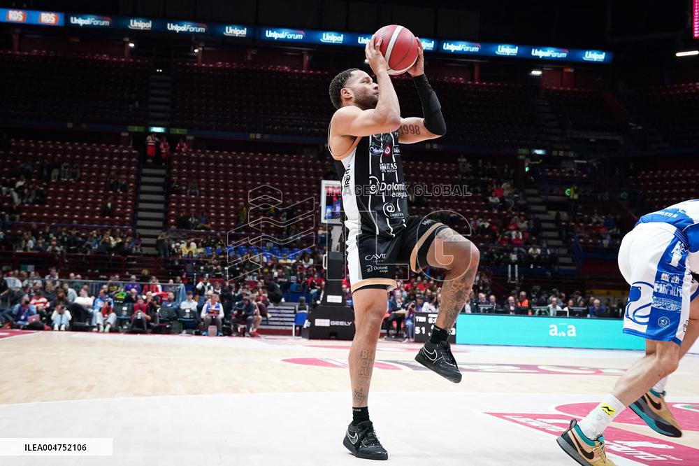 BASKET - Supercoppa Italiana - Semifinal - Dolomiti Energia Trentino vs Germani Brescia