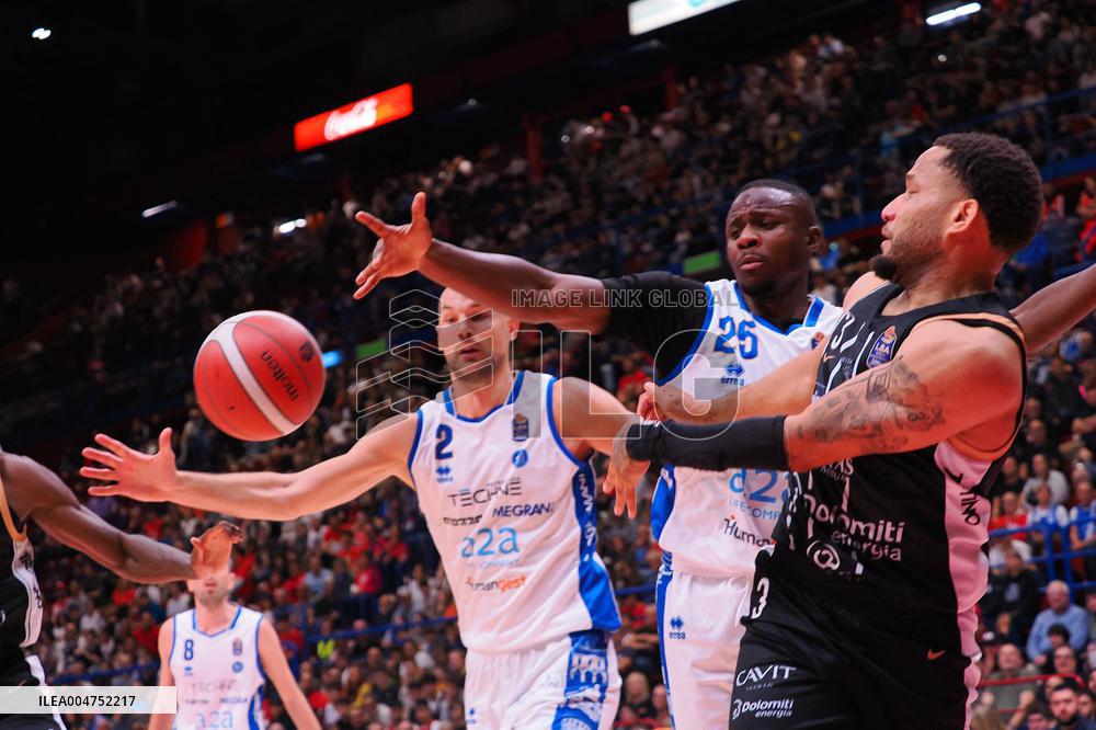 BASKET - Supercoppa Italiana - Semifinal - Dolomiti Energia Trentino vs Germani Brescia