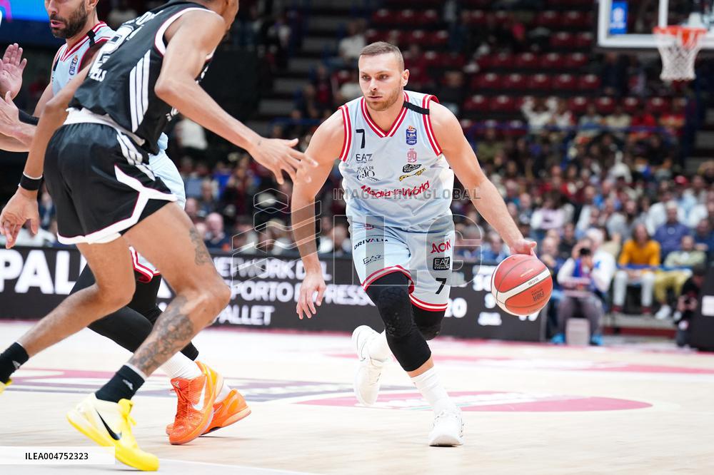 BASKET - Supercoppa Italiana - Semifinal - Virtus Olidata Bologna vs EA7 Emporio Armani Milano