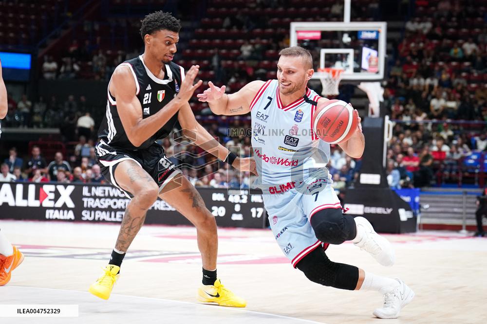 BASKET - Supercoppa Italiana - Semifinal - Virtus Olidata Bologna vs EA7 Emporio Armani Milano