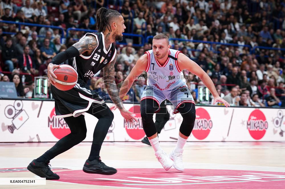 BASKET - Supercoppa Italiana - Semifinal - Virtus Olidata Bologna vs EA7 Emporio Armani Milano