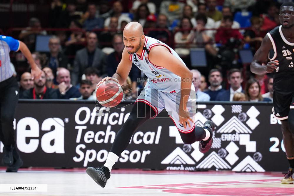 BASKET - Supercoppa Italiana - Semifinal - Virtus Olidata Bologna vs EA7 Emporio Armani Milano