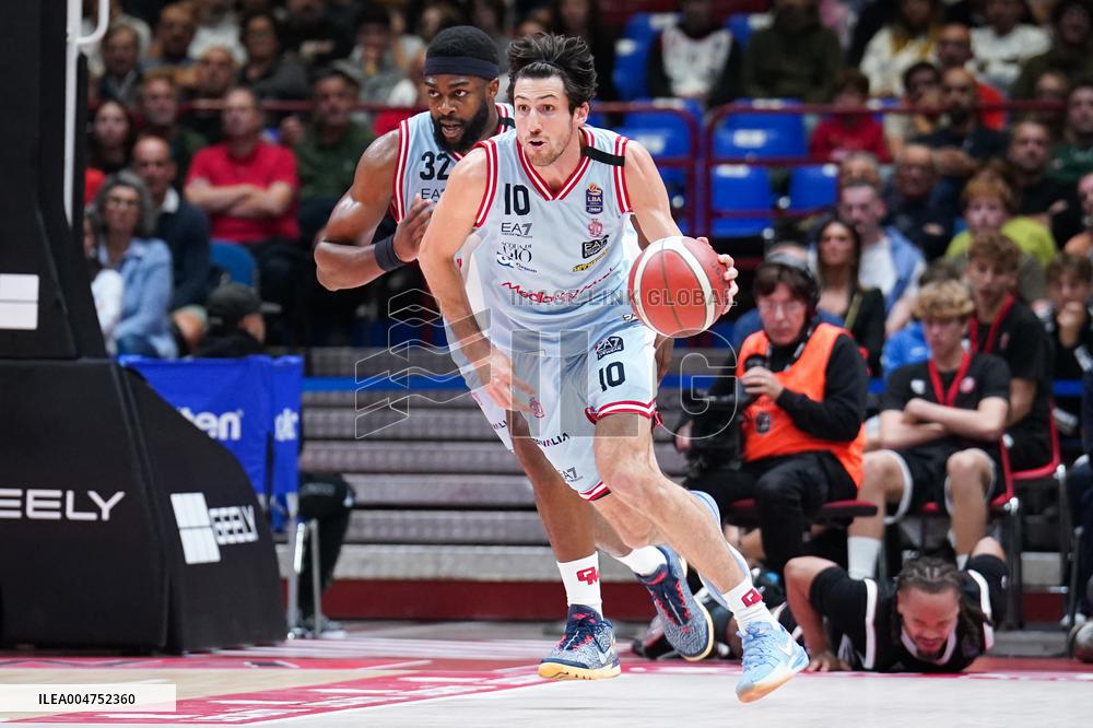 BASKET - Supercoppa Italiana - Semifinal - Virtus Olidata Bologna vs EA7 Emporio Armani Milano