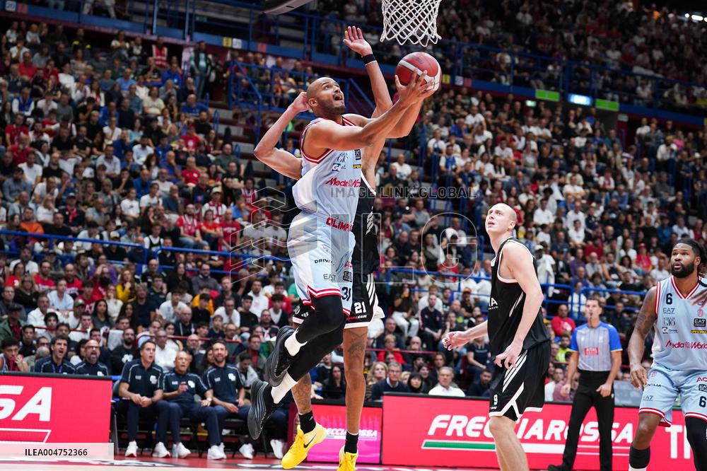 BASKET - Supercoppa Italiana - Semifinal - Virtus Olidata Bologna vs EA7 Emporio Armani Milano