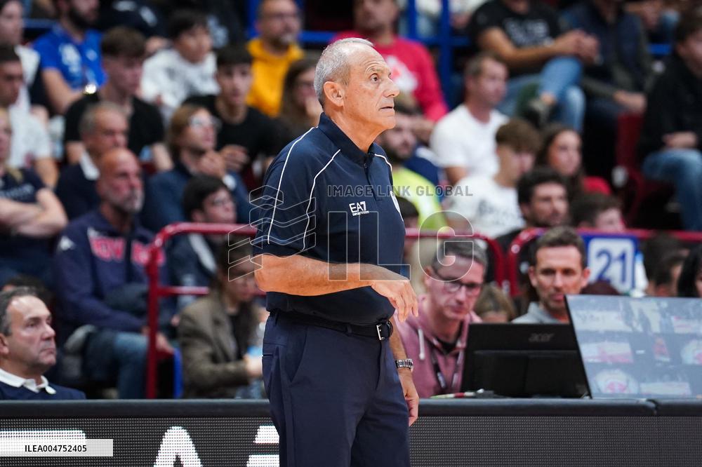 BASKET - Supercoppa Italiana - Semifinal - Virtus Olidata Bologna vs EA7 Emporio Armani Milano