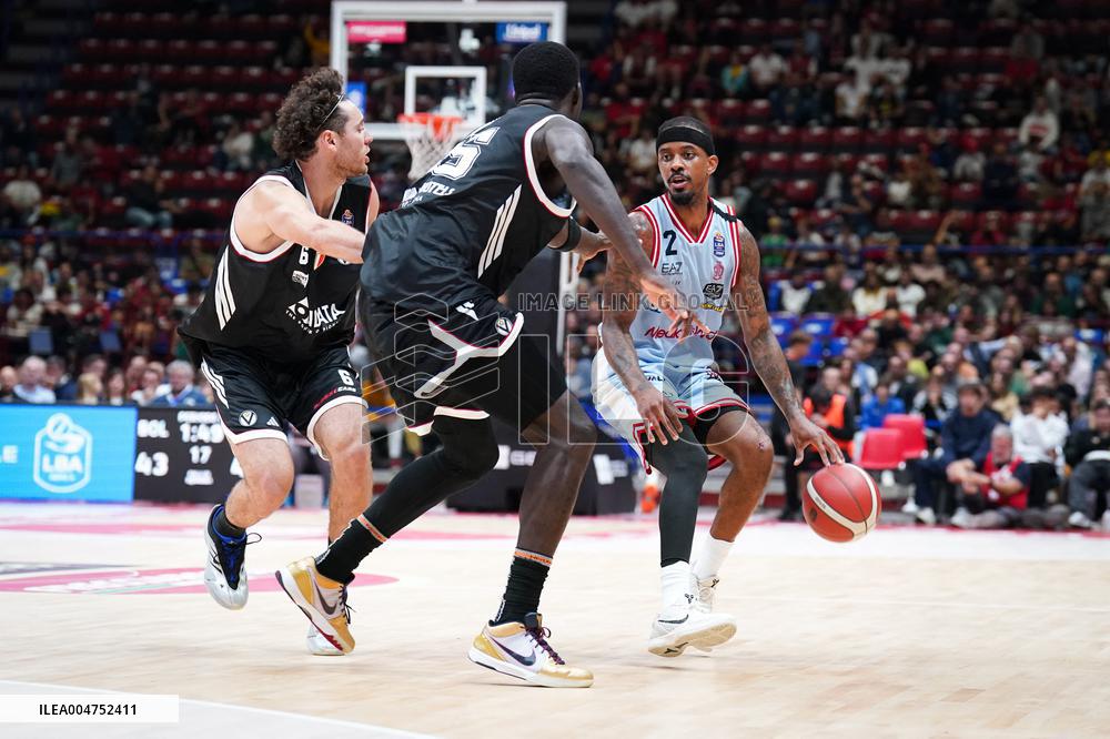 BASKET - Supercoppa Italiana - Semifinal - Virtus Olidata Bologna vs EA7 Emporio Armani Milano
