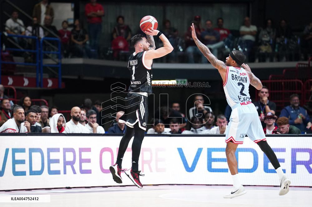 BASKET - Supercoppa Italiana - Semifinal - Virtus Olidata Bologna vs EA7 Emporio Armani Milano