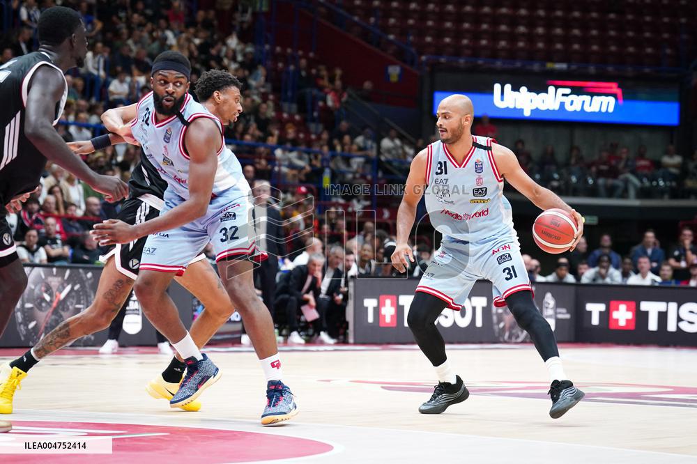 BASKET - Supercoppa Italiana - Semifinal - Virtus Olidata Bologna vs EA7 Emporio Armani Milano