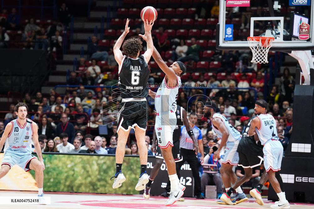 BASKET - Supercoppa Italiana - Semifinal - Virtus Olidata Bologna vs EA7 Emporio Armani Milano