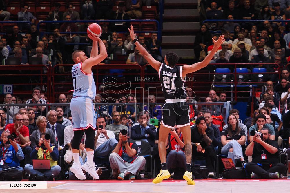 BASKET - Supercoppa Italiana - Semifinal - Virtus Olidata Bologna vs EA7 Emporio Armani Milano