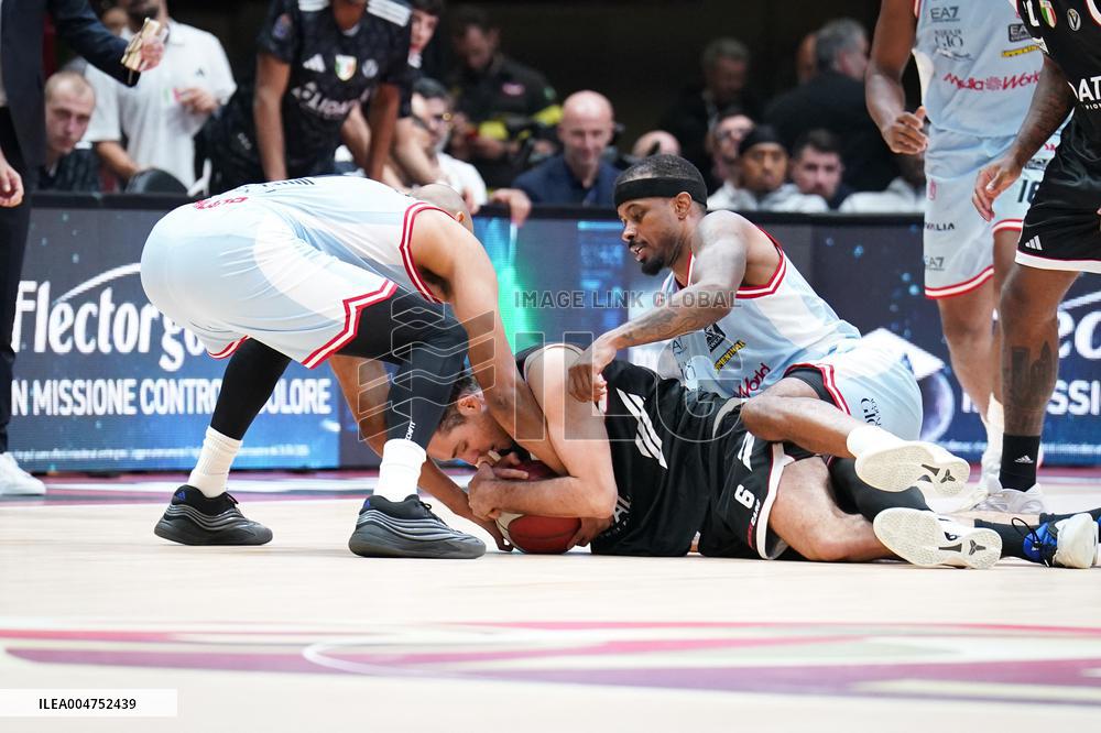 BASKET - Supercoppa Italiana - Semifinal - Virtus Olidata Bologna vs EA7 Emporio Armani Milano