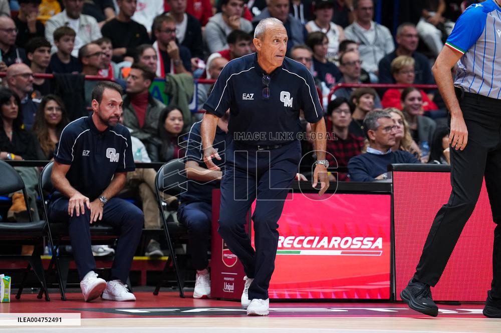 BASKET - Supercoppa Italiana - Semifinal - Virtus Olidata Bologna vs EA7 Emporio Armani Milano