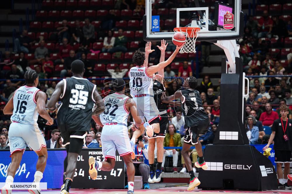 BASKET - Supercoppa Italiana - Semifinal - Virtus Olidata Bologna vs EA7 Emporio Armani Milano