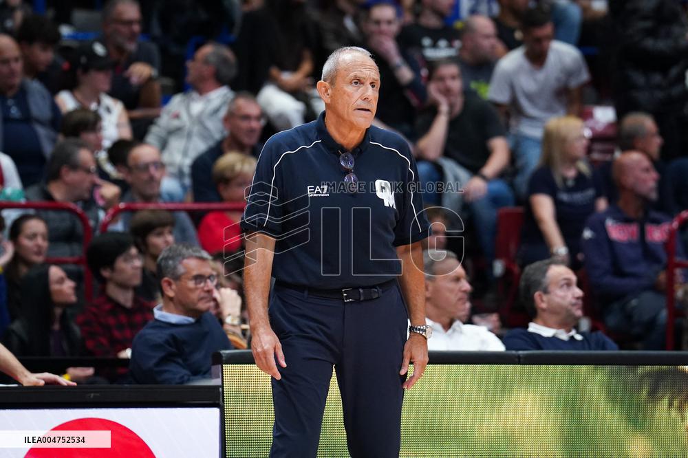BASKET - Supercoppa Italiana - Semifinal - Virtus Olidata Bologna vs EA7 Emporio Armani Milano
