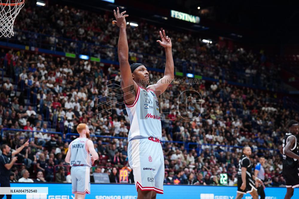 BASKET - Supercoppa Italiana - Semifinal - Virtus Olidata Bologna vs EA7 Emporio Armani Milano