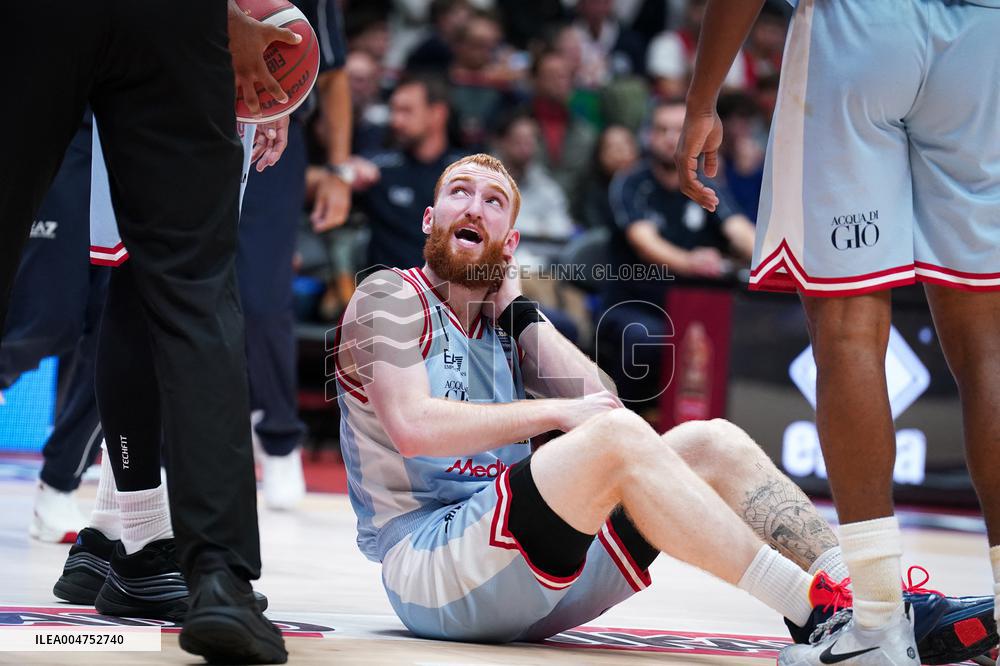 BASKET - Supercoppa Italiana - Semifinal - Virtus Olidata Bologna vs EA7 Emporio Armani Milano