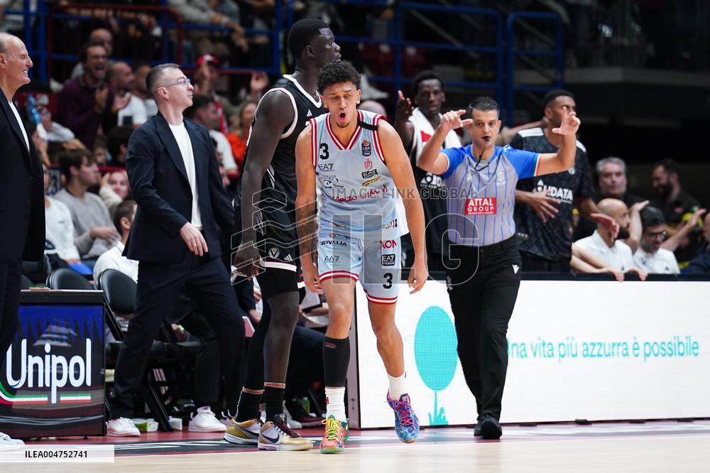 BASKET - Supercoppa Italiana - Semifinal - Virtus Olidata Bologna vs EA7 Emporio Armani Milano