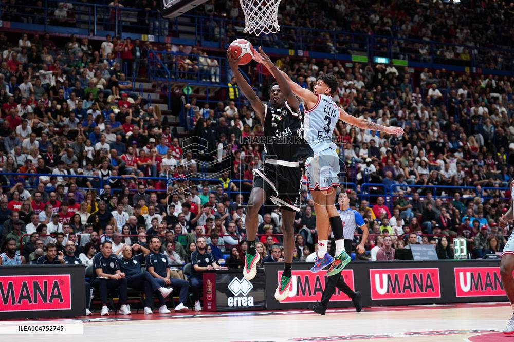 BASKET - Supercoppa Italiana - Semifinal - Virtus Olidata Bologna vs EA7 Emporio Armani Milano