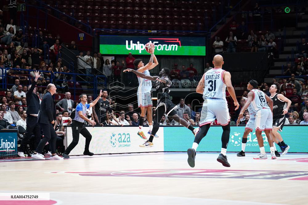 BASKET - Supercoppa Italiana - Semifinal - Virtus Olidata Bologna vs EA7 Emporio Armani Milano