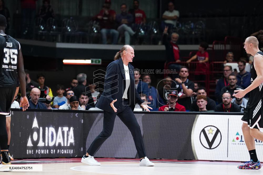 BASKET - Supercoppa Italiana - Semifinal - Virtus Olidata Bologna vs EA7 Emporio Armani Milano