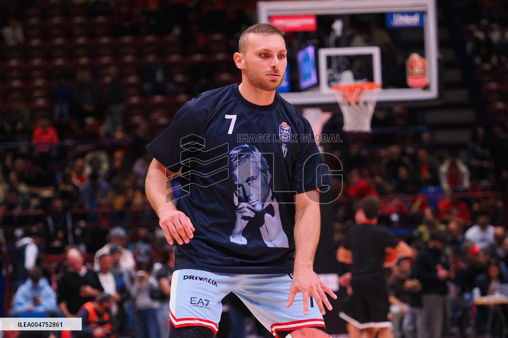 BASKET - Supercoppa Italiana - Semifinal - Virtus Olidata Bologna vs EA7 Emporio Armani Milano