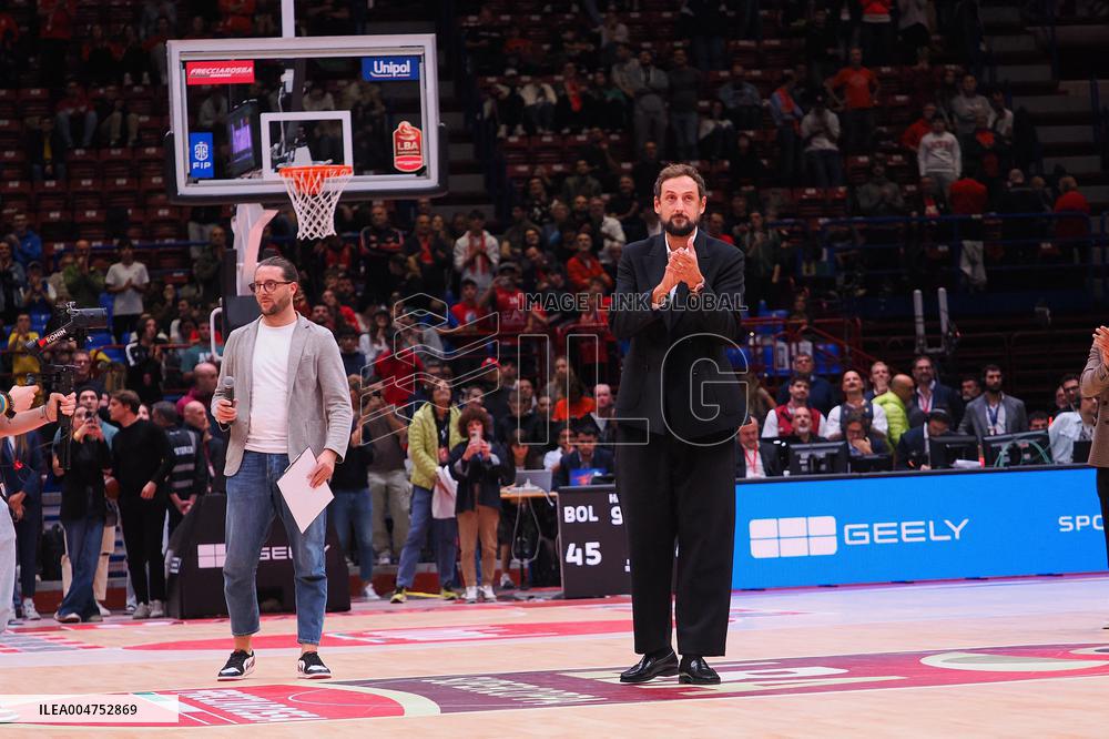 BASKET - Supercoppa Italiana - Semifinal - Virtus Olidata Bologna vs EA7 Emporio Armani Milano