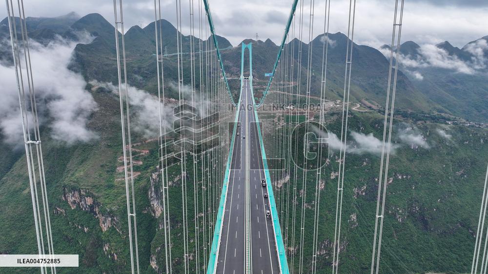 Huajiang Canyon Bridge in Guizhou