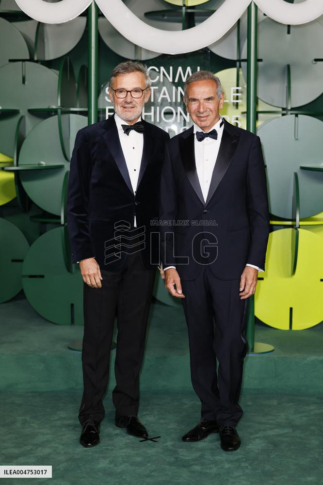 MFW CNMI Sustainable Fashion Awards photocall MP