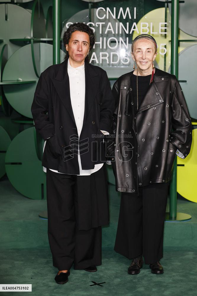 MFW CNMI Sustainable Fashion Awards photocall MP