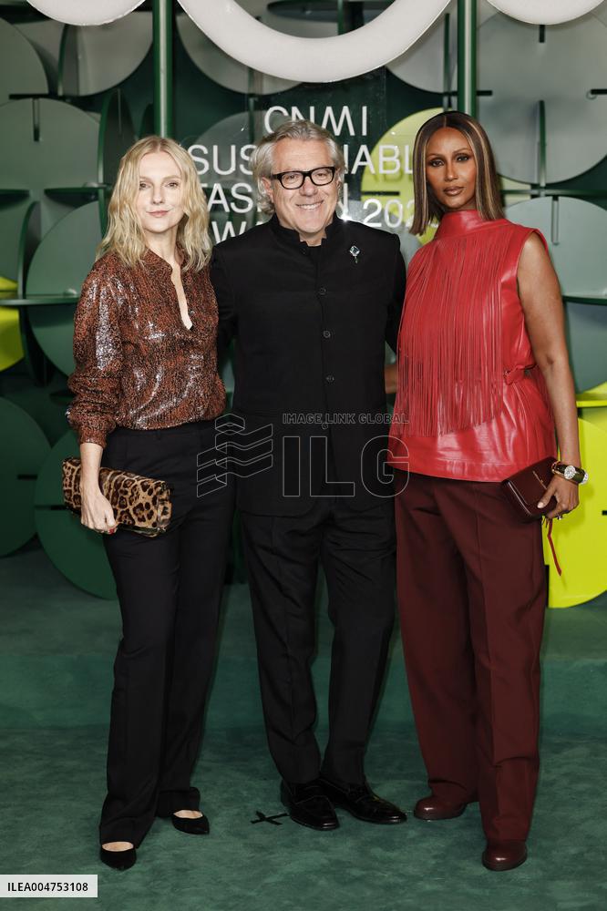 MFW CNMI Sustainable Fashion Awards photocall MP