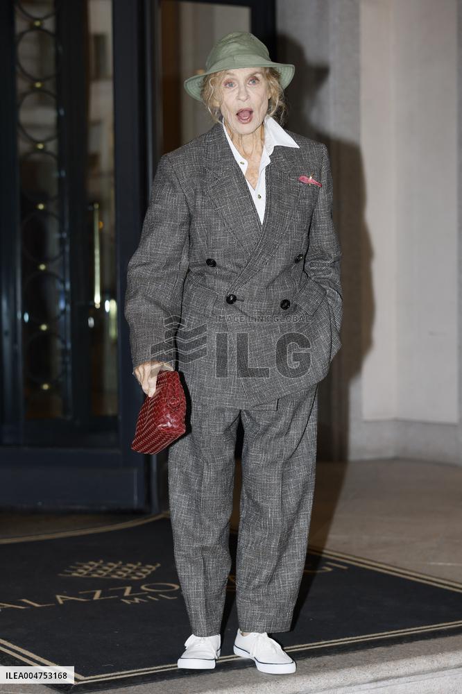 MFW Bottega Veneta hotel depart MP