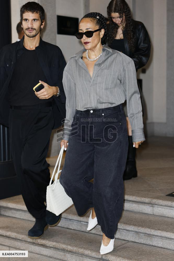 MFW Bottega Veneta hotel depart MP