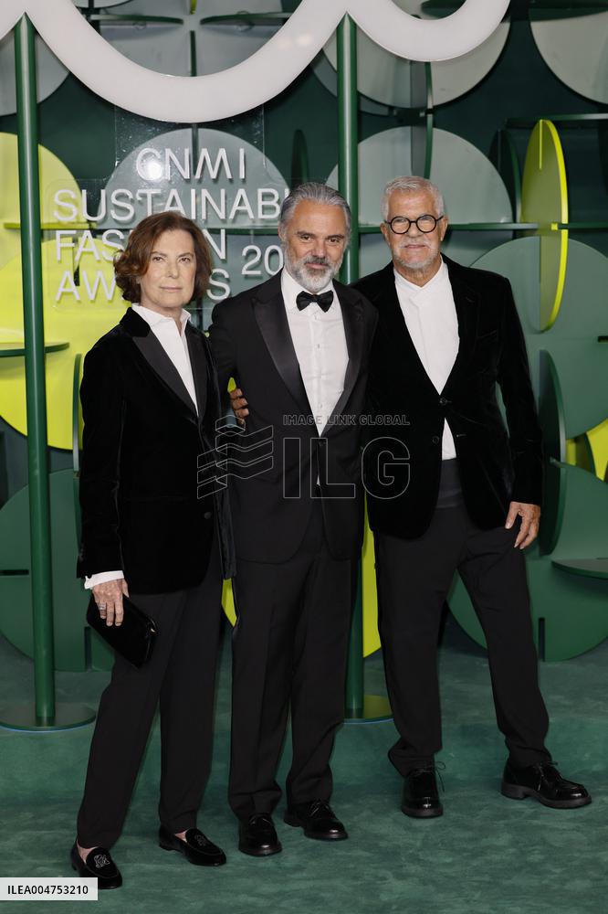 MFW CNMI Sustainable Fashion Awards photocall MP