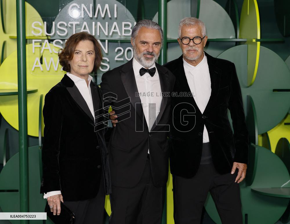 MFW CNMI Sustainable Fashion Awards photocall MP