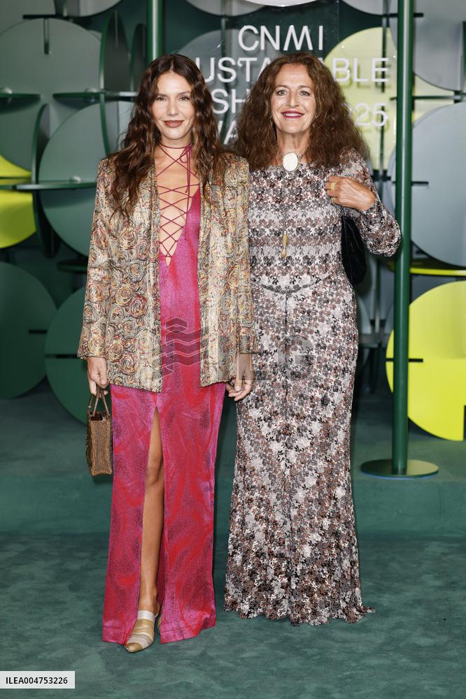 MFW CNMI Sustainable Fashion Awards photocall MP