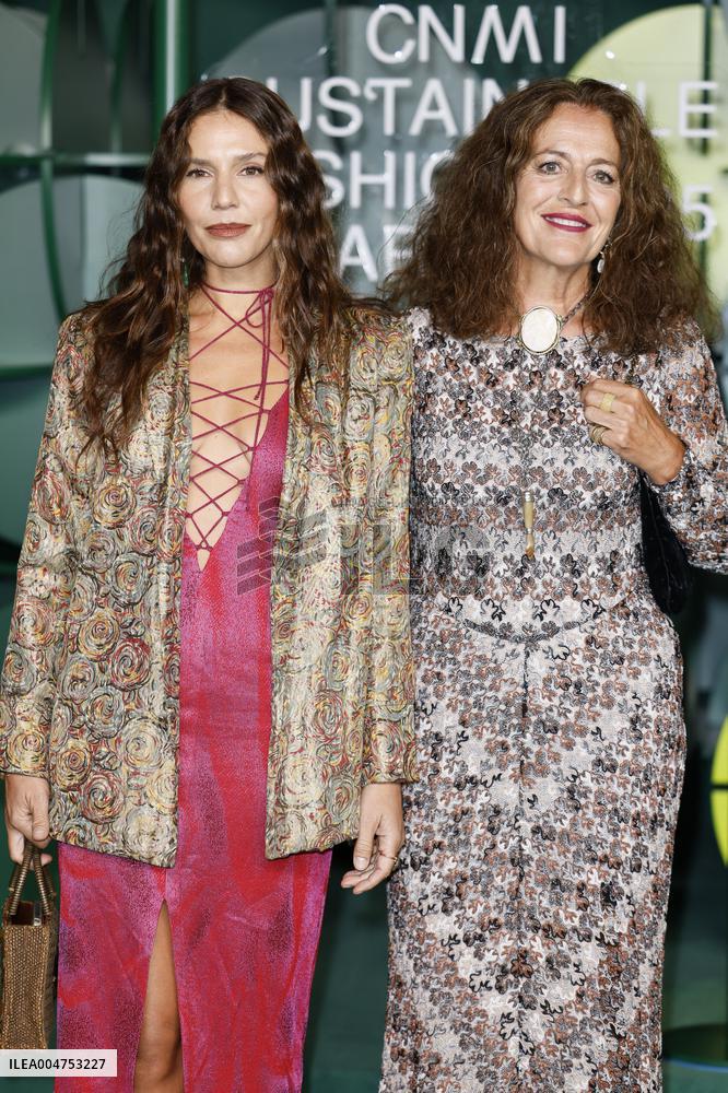 MFW CNMI Sustainable Fashion Awards photocall MP