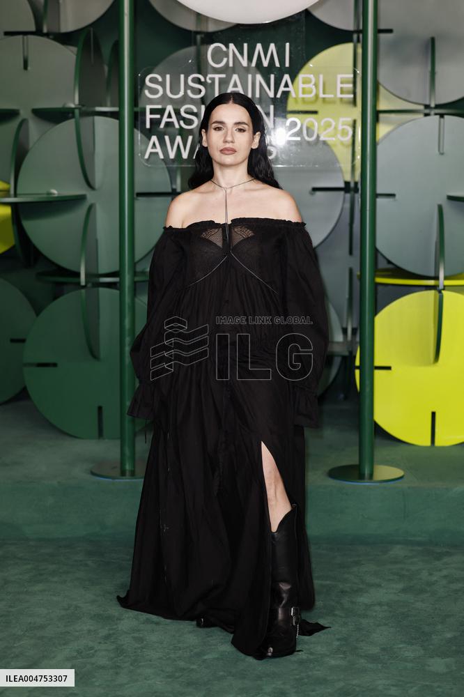 MFW CNMI Sustainable Fashion Awards photocall MP